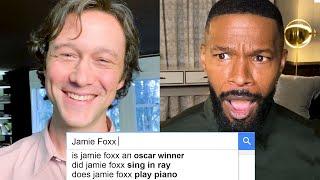 Jamie Foxx & Joseph Gordon-Levitt Answer the Webs Most Searched Questions  WIRED