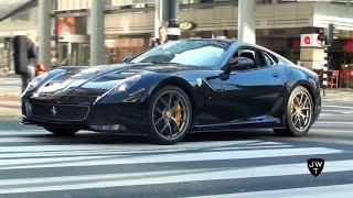 Ferrari 599 GTO & 599 GTB LOUD Exhaust SOUNDS Epic Accelerations