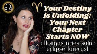 Aries Solar Eclipse 2024 ALL SIGNS Astrology Where Your FIERY FEARLESS FATED Beginning Awaits 