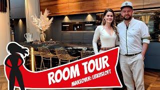 Room Tour Makeover - Sanierung einer Lagerhalle zum Luxus-Loft l Hausbau Helden