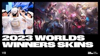 T1 World Championship 2023  Official Skins Trailer - League of Legends