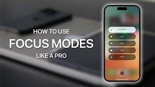 Use Apple Focus Modes Like A Pro Set Up Use & Sleep Focus