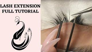 Eyelash Extensions 101  Full Tutorial on Application