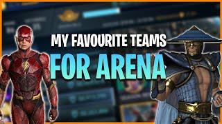 Injustice 2 Mobile  My favourite Teams For ARENA  Arena Gameplay