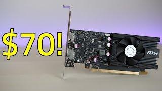 Is A $70 Graphics Card Worth It? -- MSI GT 1030 Review & Benchmarks