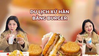 ĐẾN VỚI XỨ HÀN BẰNG BURGER KIM CHI LOTTERIA  Puta Ăn Gì