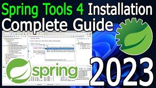 How to install Spring Tool Suite STS on Windows 1011  2023 Update  Spring Boot Framework