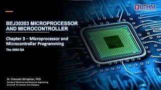 Online Lecture Chapter 3 – Microprocessor and Microcontroller Programming Part 1