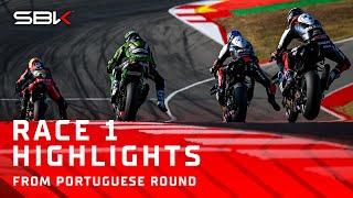 HIGHLIGHTS from Race 1 at Portimao ️  2024 #PortugueseWorldSBK 