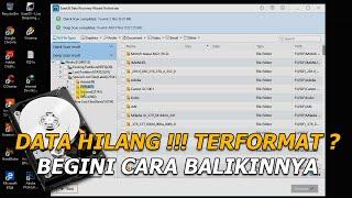 Cara Mengembalikan Data Yang Terhapus  Terformat Di Hardisk External dan Flashdisk