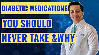 Diabetic Drugs You Should NEVER take Glipizide Glyburide or Glimepiride