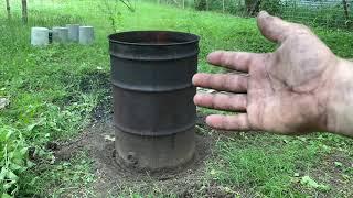 Simplest Method For Producing Large Quantities of Charcoal