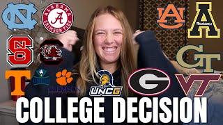 College Decision Reactions  Ivies UNC UCs Alabama and more