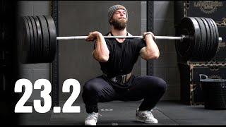 I did the 23.2 CrossFit Open Workout...