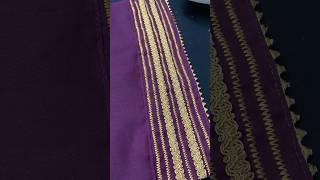 Grand border stitching for sleevepalazzo #asmr #shorts