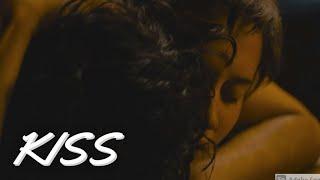 The Green Knight - 2021  Kissing Scene  Alicia Vikander & Dev Patel Essel & Gawain