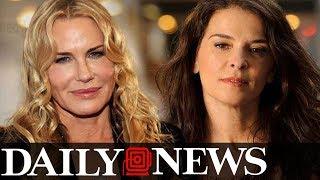 Actress Annabella Sciorra says Harvey Weinstein raped her and Darryl Hannah shares a story