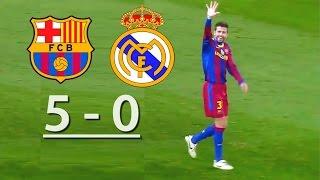 Barcelona vs Real Madrid  5-0