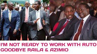 GOODBYE RAILA & AZIMIO PETER MUNYA DUMPS RAILA & DITCHES AZIMIO PARTY