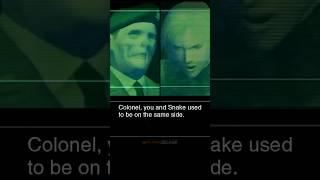 Colonel A.I HATES Solid Snake  - Metal Gear Solid 2 2001 #metalgearsolid #shorts