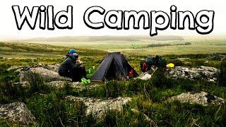 Wild Camping and Hiking in Dartmoor National Park