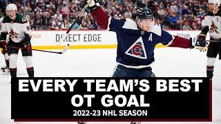 Best OT Goal From Every Team  2022-2023 NHL Season