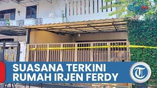 Rumah Dinas Irjen Ferdy Sambo Terlihat Sepi dan Masih Dipasangi Garis Polisi