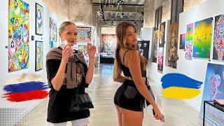 Rus Ve Ukraynali Kız Arkadaşlarımla Barcelonada Bir Gün Geçirmek