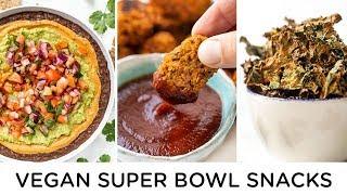 VEGAN SUPER BOWL RECIPES ‣‣ savory vegan party snacks