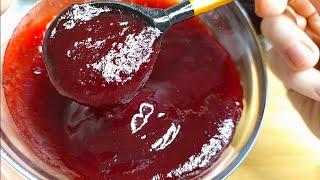 How to make plum jam from frozen plums?
