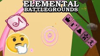 Sound Element Demonstrate Showcase  Roblox Elemental Battleground