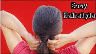 Very Easy 4 Hairstyle For Beginners  New Hairstyle 2023  Easy Hairstyle PonytailDaily Hairstyle