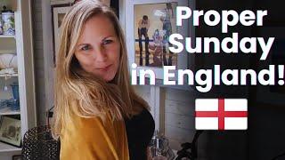 Americans FIRST Sunday Roast  Driving - Pub - Antiquing VLOG