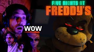 Vinny REACTS to FIVE NIGHT FREDDY Movie TRAILER wow