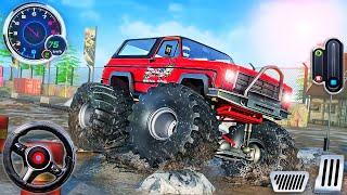 Monster Truck Offroad Driving - Jeep Mud and Rocks Driver Derby Simulator - Android GamePlay #2