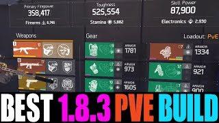 THE DIVISION - THE ULTIMATE 1.8.3 PVE BUILD BEST DPS TOUGHNESS & SKILL POWER BUILD