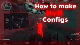 How to make HvH Configs ft. Neverlose.cc  Best Config 