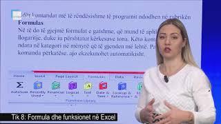 TIK 8 - Formula dhe funksionet në Excel