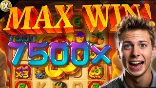 First 7500x MAX WIN On Tai The Toad  EPIC Big WIN New Online Slot - Hacksaw Gaming