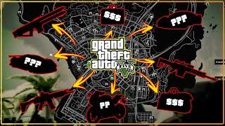 GTA 5 - All New 2024 Secret Money Rare Cars & Weapon Locations in Story Mode XBOX PC PS4 PS5