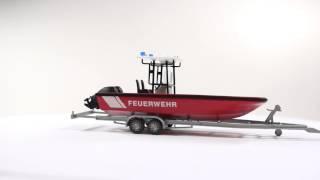 Feuerwehr - Mehrzweckboot MZB72 Lehmar von Wiking