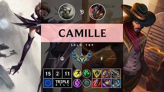 Camille Top vs Twisted Fate - EUW Challenger Patch 14.12