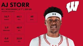 AJ Storr - Wisconsin - 2023-24 Transfer Portal Highlights