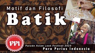 Batik  Motif dan Filosofinya