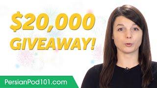 4 Billion Lessons Downloaded $20.000 Giveaway Celebration 