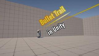 Make a simple Trail for your projectiles  Unity tutorial