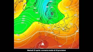 METEO fino al 23 aprile 2023 e tendenza successiva