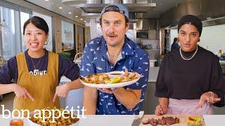 5 Pro Chefs Make Their Go-To Appetizers  Test Kitchen Talks  Bon Appétit