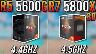 Ryzen 5 5600G vs Ryzen 7 5800X3D - Big Difference?