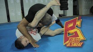 Лута ливре. Контратака рычагом локтя на попытку треугольника. Luta Livre. Armlock triangle counter